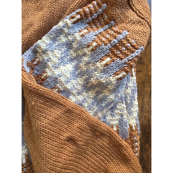 Rue21 Brown Southwestern Knit Cardigan – Cozy Open Front Boho Sweater - Picture 2 of 5